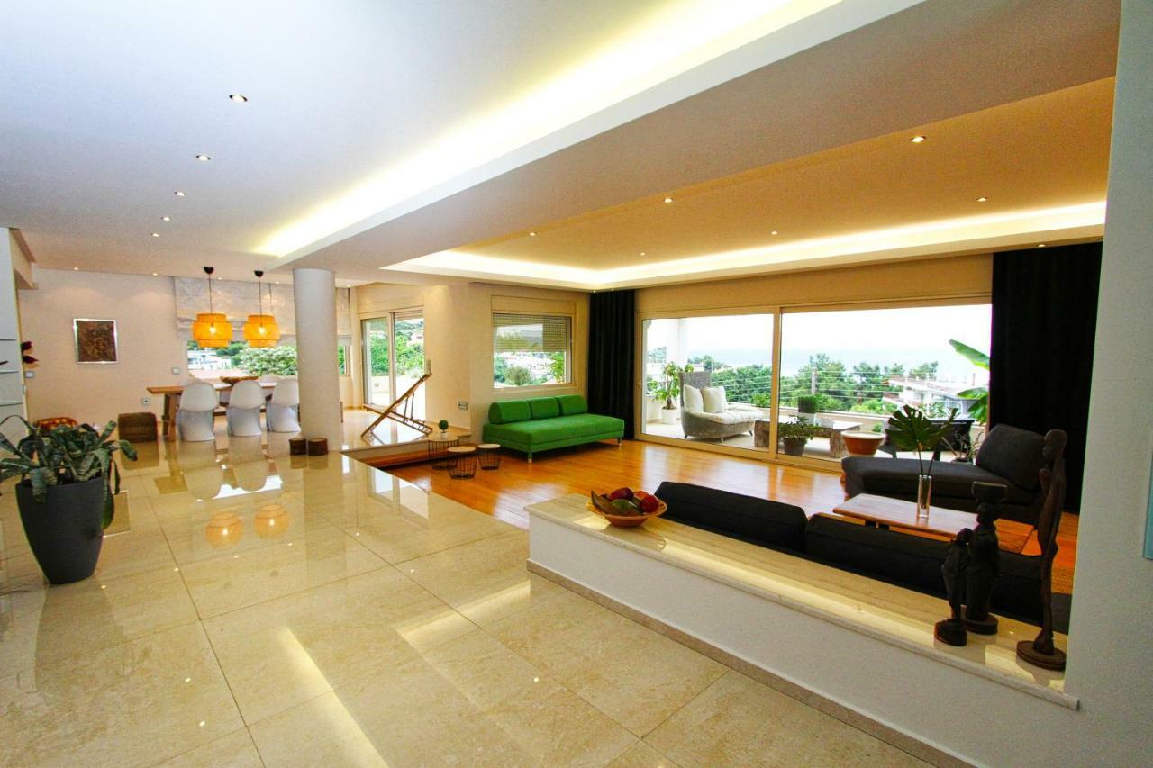 Aerides Luxury Villa Palaiontsiflikion Exterior foto
