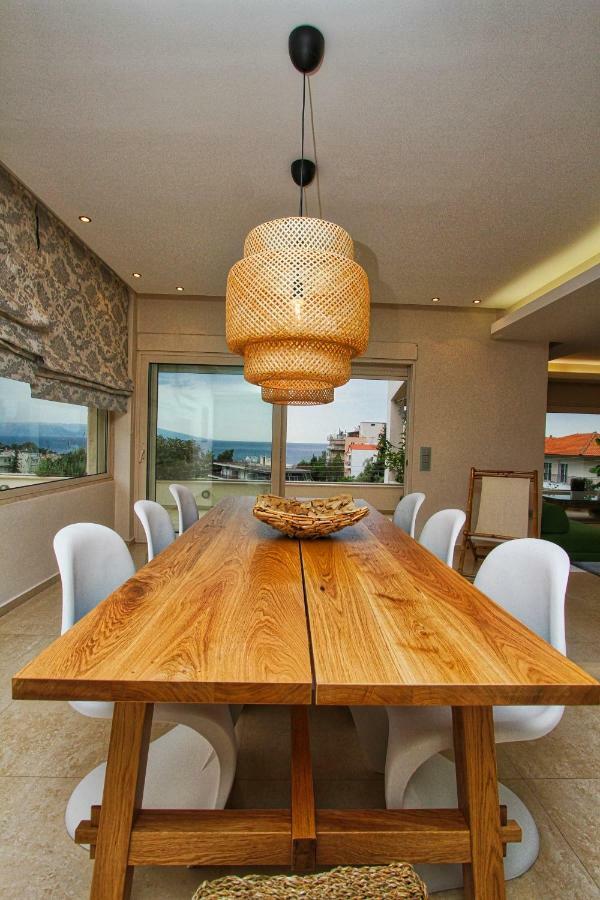 Aerides Luxury Villa Palaiontsiflikion Exterior foto