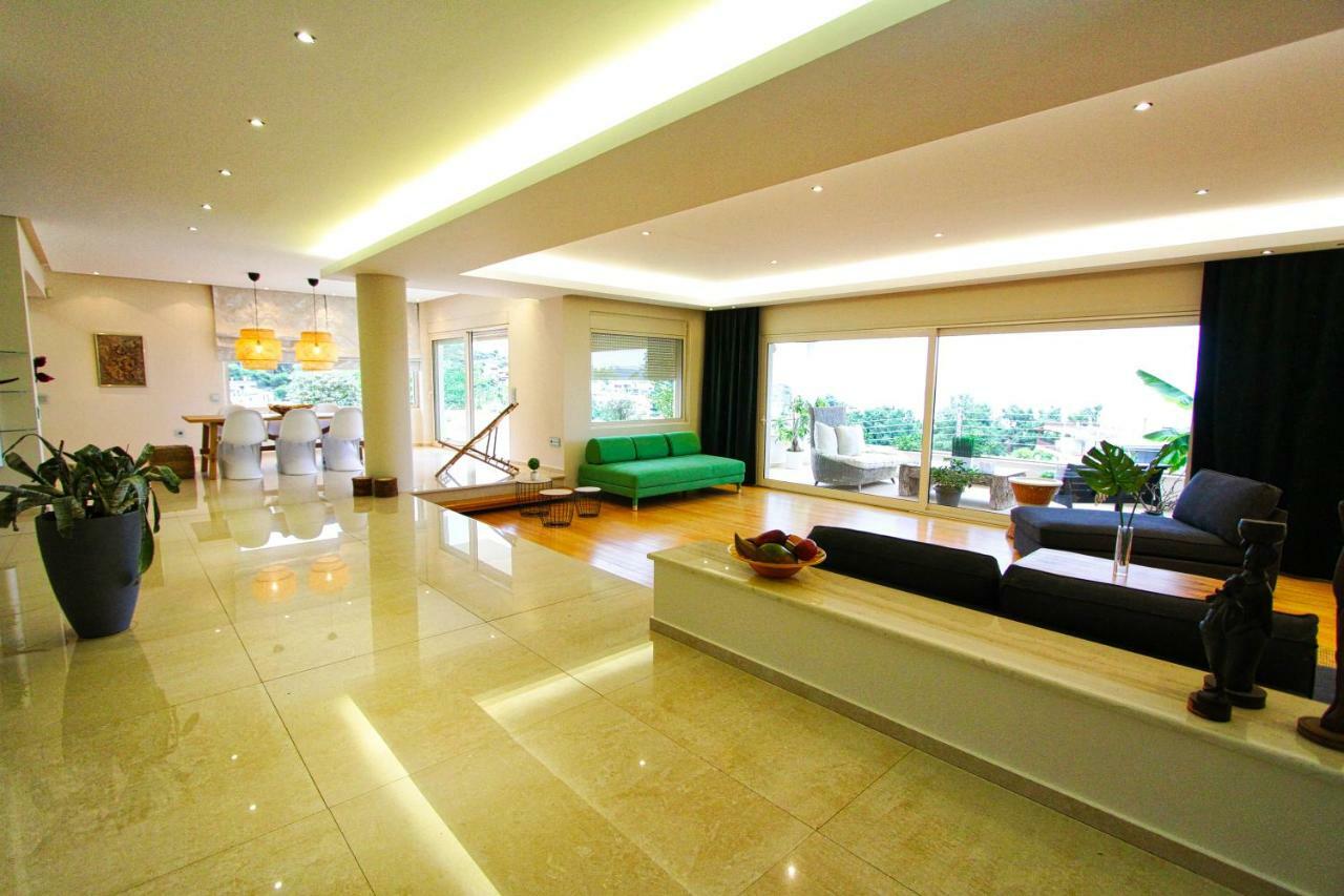 Aerides Luxury Villa Palaiontsiflikion Exterior foto