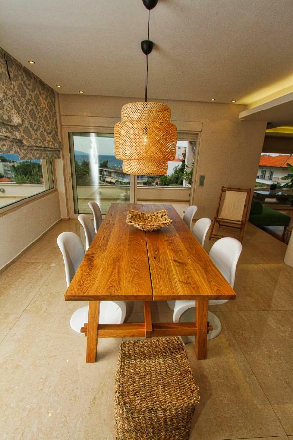 Aerides Luxury Villa Palaiontsiflikion Exterior foto